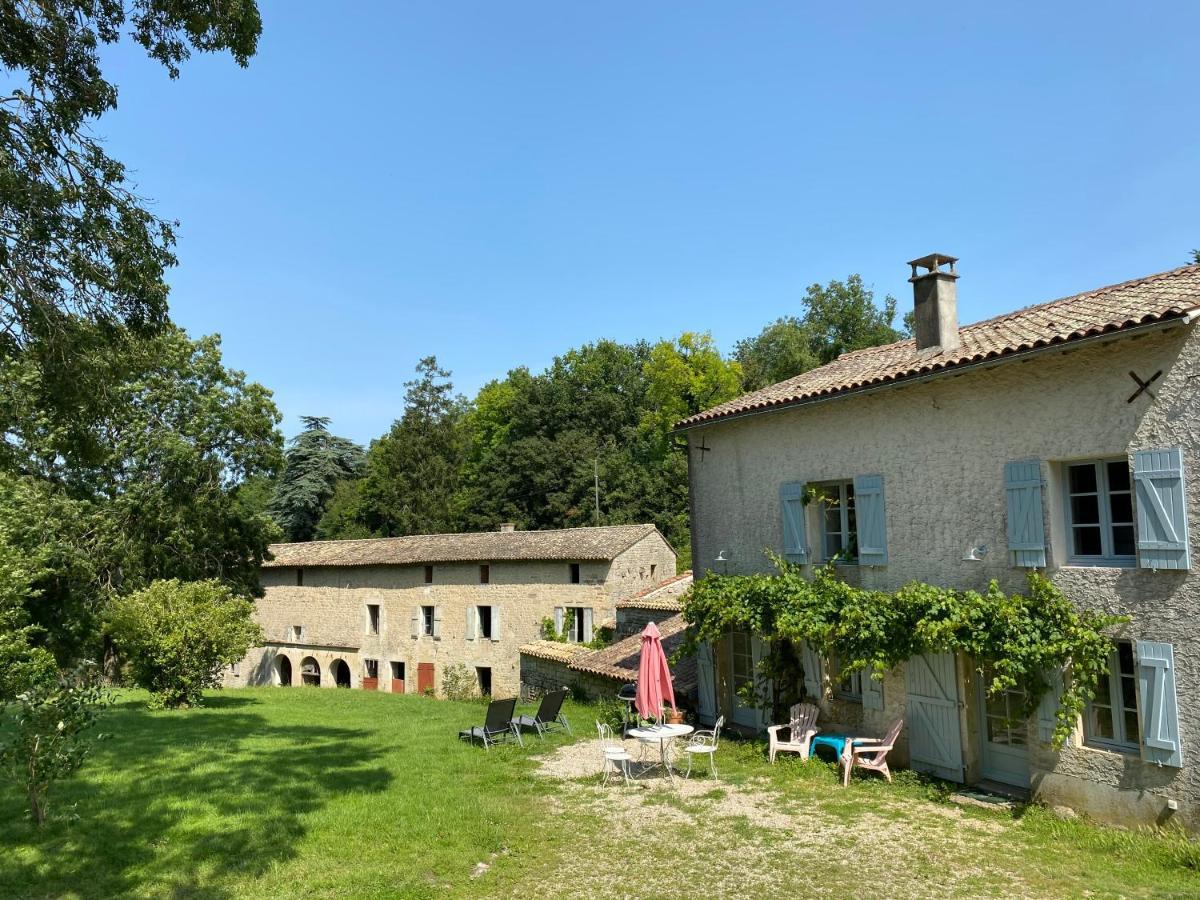 Chateau Des Loups - Les Cedres Bleus Echire Екстер'єр фото